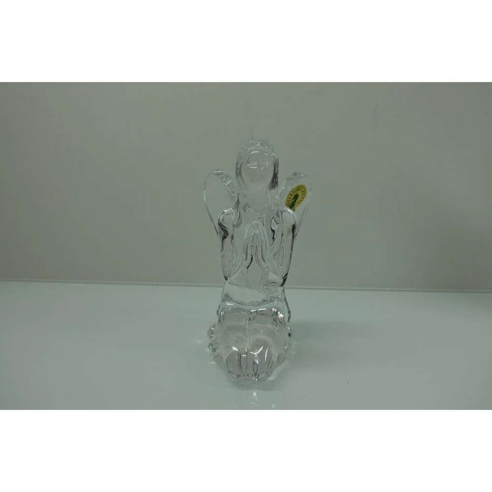 Waterford Lead Crystal Kneeling Angel of Devotion Ornament Figurine - No Box